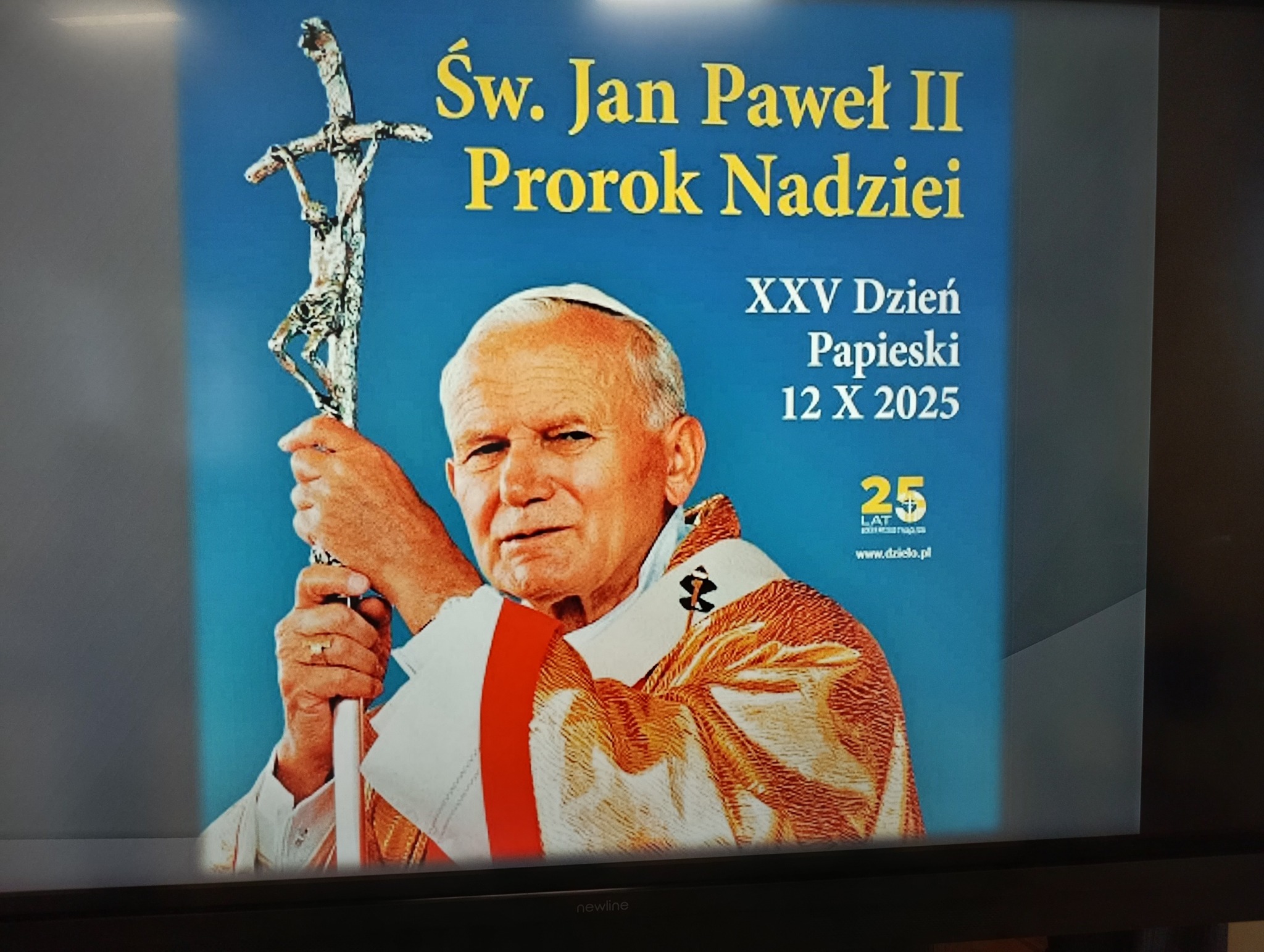 Obraz Św. Jana Pawła II Prorok Nadziei, XXV Dzień Papieski