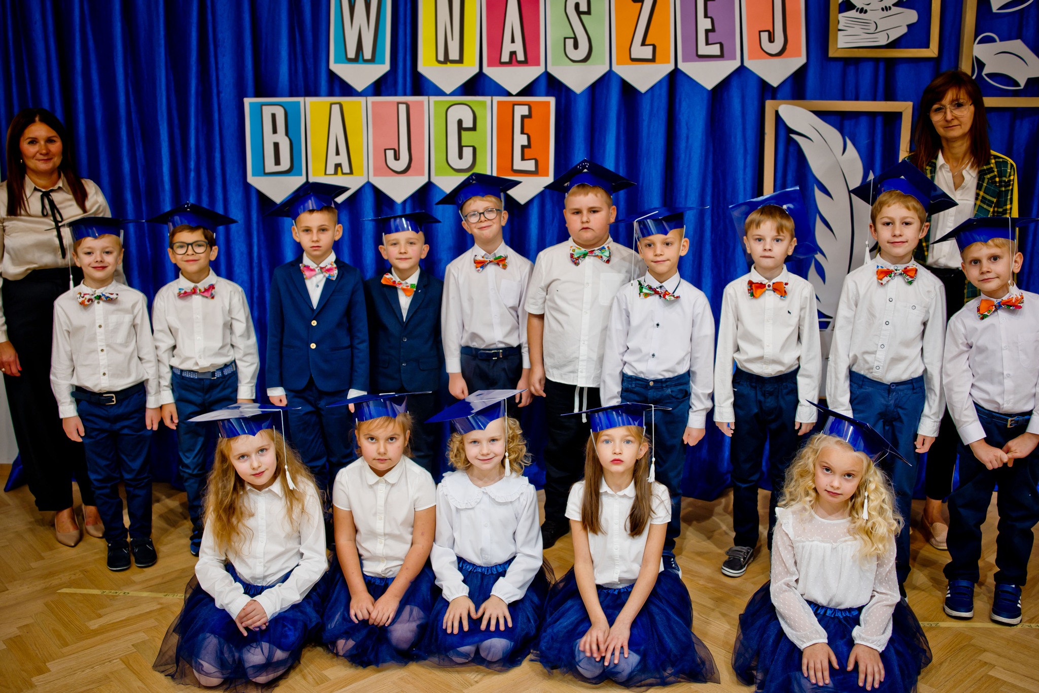 Pierwszoklasiści - uroczystość pasowania