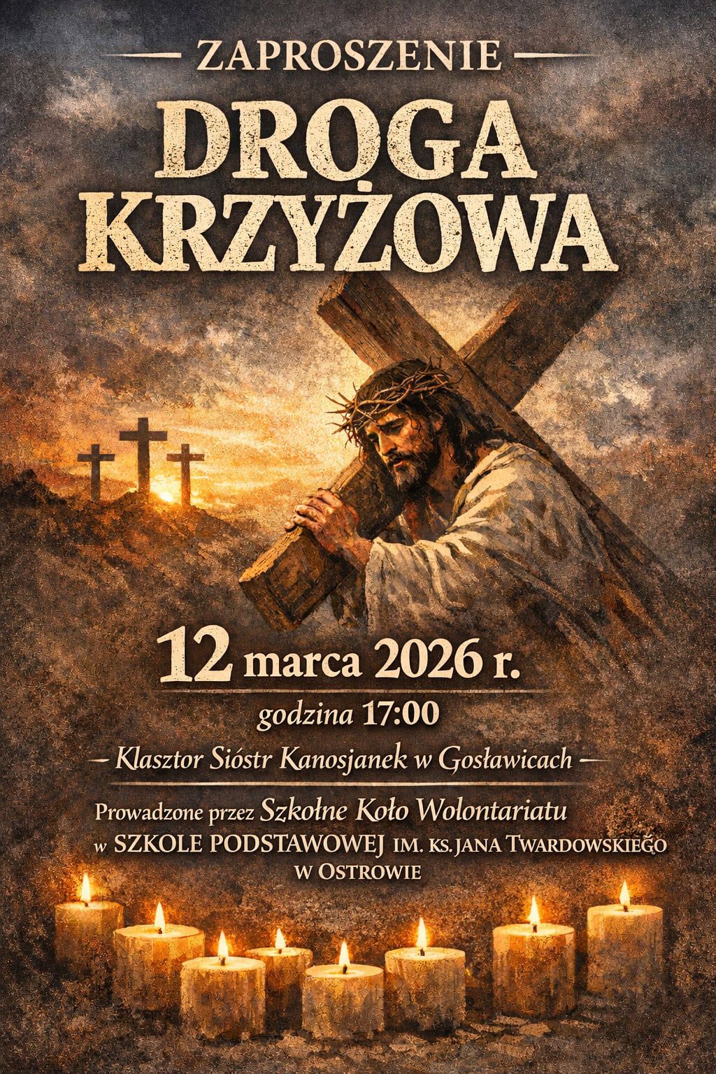 Plakat - Droga krzyżowa