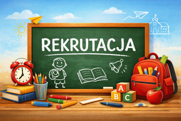 Tablica z napisem rekrutacja