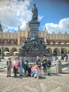 Wycieczka uczniów klasy I do Krakowa
