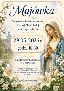 Plakat zaproszenie na Majówkę