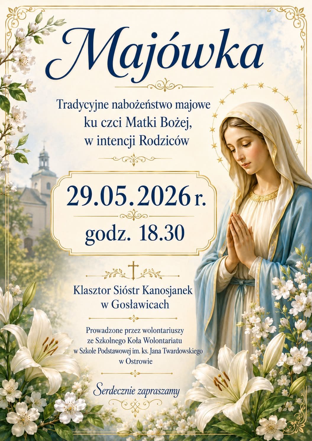 Plakat zaproszenie na Majówkę