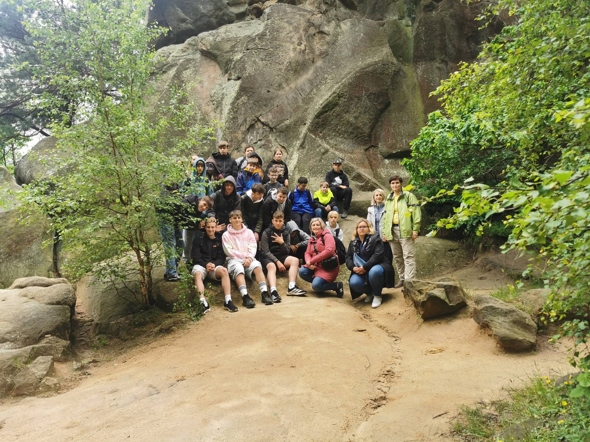 Wycieczka klas VI - VIII w Bieszczady