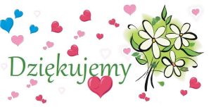 Plakat dziękujemy